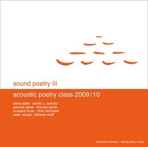 cd: acoustic poetry class 2009/10 (sound poetry III)